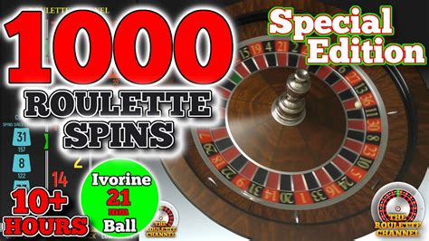 roulette 1000 spins results